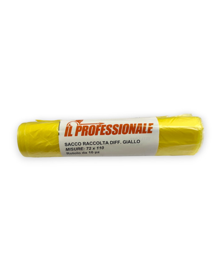 IL PROF. SACCO 72X110 GIALLO 10PZ