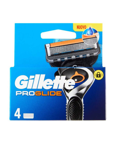 FUSION GILLETTE PRO GLIDE RICARICA 4 PZ