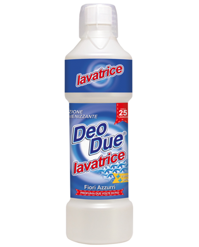 DEO DUE LAVATRICE FIORI AZZURRI 1 LT.