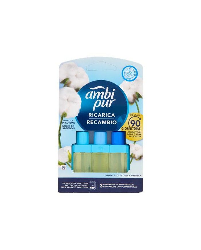 AMBIPUR 3VOLUTION RICARICA 20 ML. NUVOLE COTONE