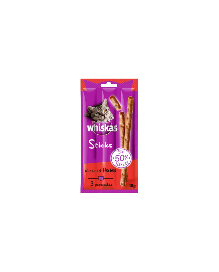 WHISKAS CATSTIK 18GR MANZO