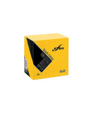 TOVAGLIOLI 25X25 GIALLO 100PZ. INFIBRA
