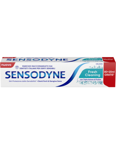 SENSODYNE DENT. 80+20ML FRESH CLEANING