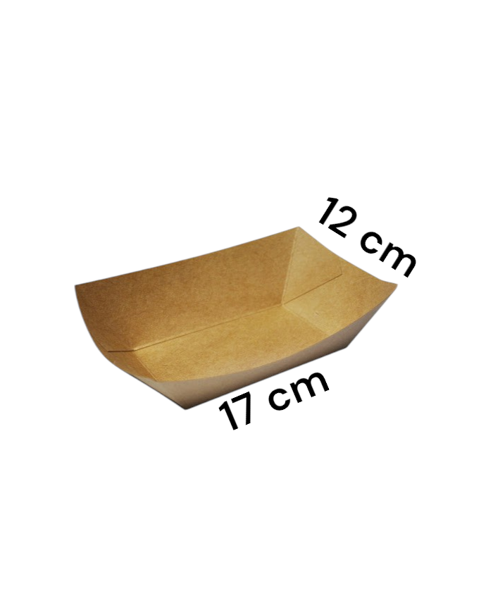 VASSOIO ANTIGRASSO 12X16X4 RETT CARTO 4X250PZ