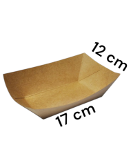 VASSOIO ANTIGRASSO 12X16X4 RETT CARTO 4X250PZ