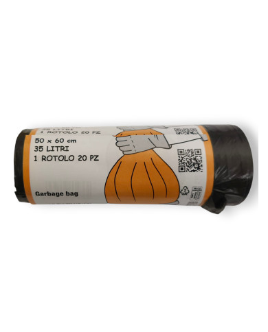 IL PROF. SACCO NERO 50X60 CESTINO 20PZ