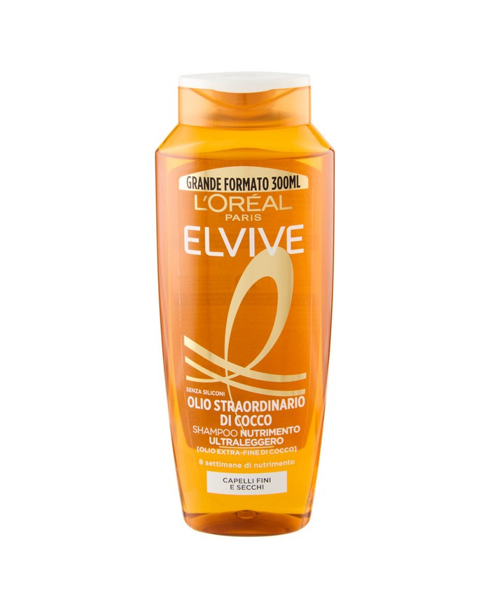 ELVIVE SHAMPOO 300ML OLIO STRAORD COCCO