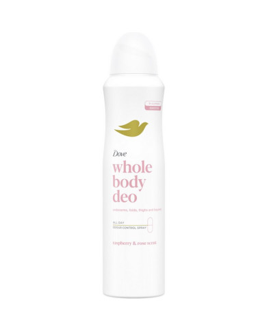 DOVE WDB DEO SPRAY 150 RASP & ROSA