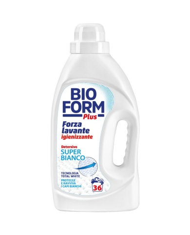 BIOFORM LAVATRICE 36 LAVAGGI SUPER BIANCO