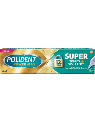 POLIDENT CREMA  SUPER SIGILLANTE ADES. MENTA 40GR