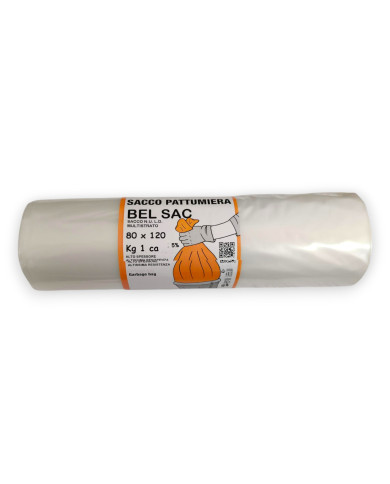 BEL SAC 80X120 TRASPARENTE KG.1 8 PZ LD MULTISTRAT