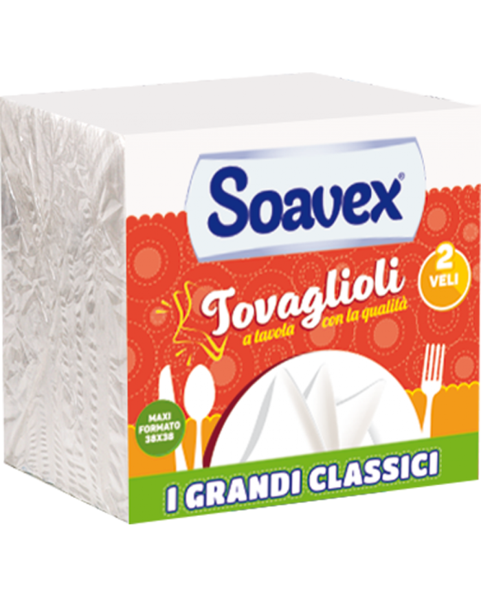 SOAVEX TOVAGLIOLI 38X38 PZ.50 GRANDI CLASSICI