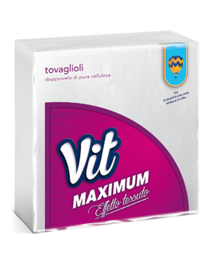 VIT TOVAGLIOLI 38X38 PZ.30 MAXIMUN 2V. EFF TESSUTO
