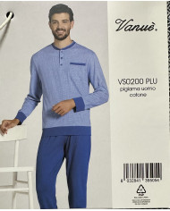 PIGIAMA UOMO INTERLOCK  VANUE COTONE