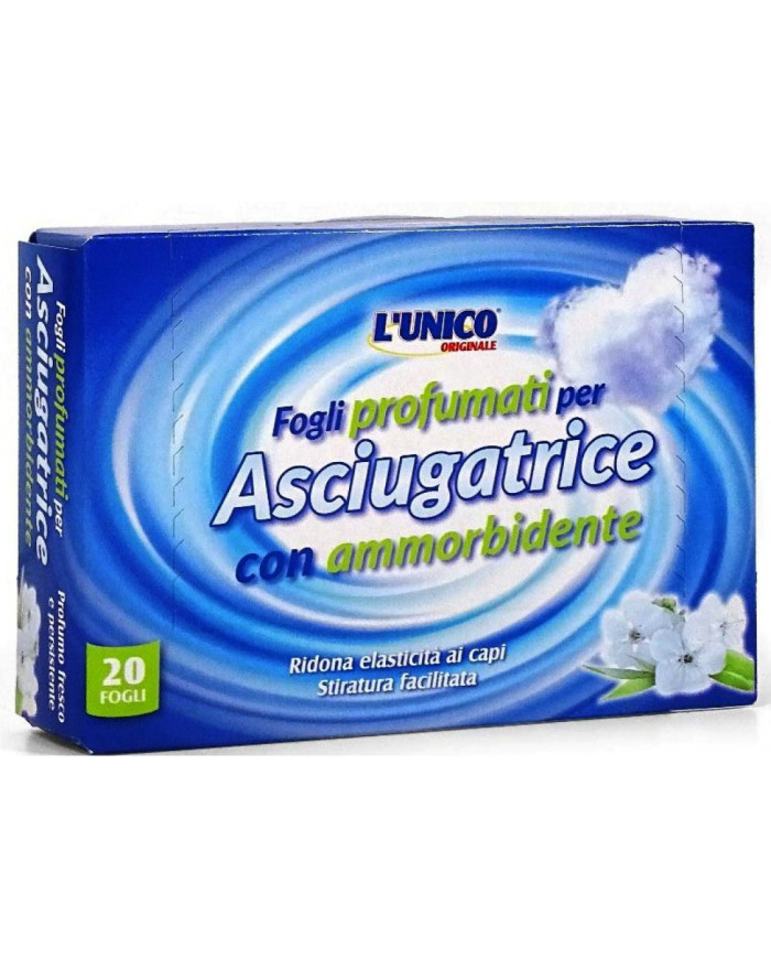 LUNICO FOGLI PROFUMATI X ASCIUGATRICE X20