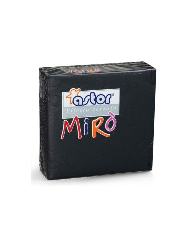 TOVAGLIOLI 38X38 NERO PZ.40 MIRÒ