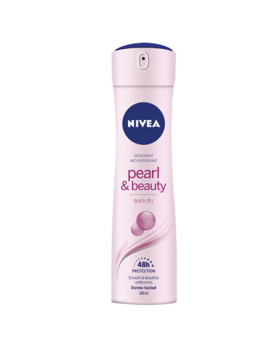 NIVEA DEO SPRAY 150ML PEARL & BEAUTY