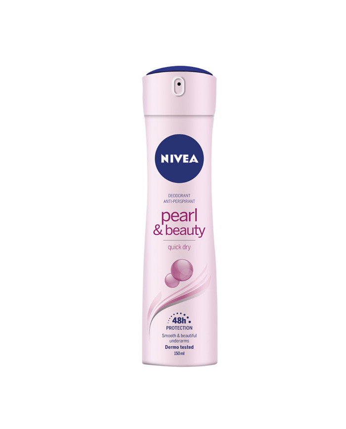 NIVEA DEO SPRAY 150ML PEARL & BEAUTY