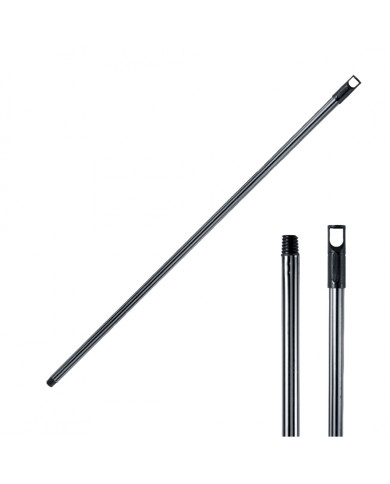 FC MANICO MET.GOMMATO CM130 ARGENT/NERO C/CAPPUC