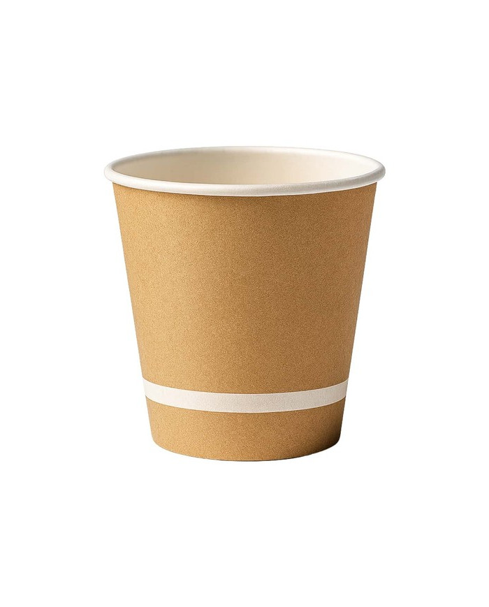 BICCHIERI IDEA 210ML CAPPUCCINO 50PZ MARRONE