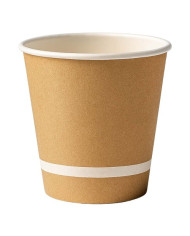 BICCHIERI IDEA 210ML CAPPUCCINO 50PZ MARRONE