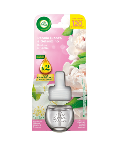 AIR WICK DIFFUSORE PEONIA ELET.COMPLETO 19ML