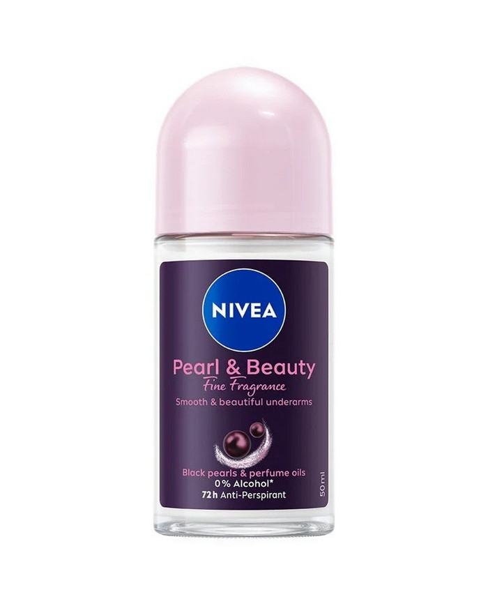 NIVEA DEO ROL ON 50ML BLACK PEARL E BEAUTY
