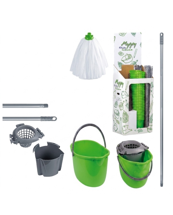 FC SECCHIO IN PLASTICA OVALE DA 15 LITRI CON STRIZ