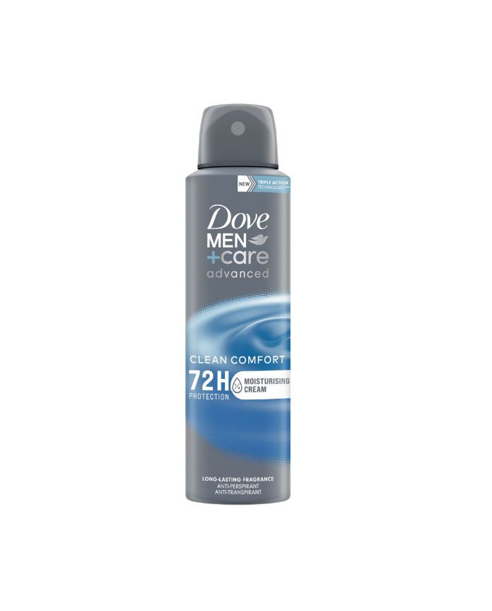 DOVE DEO ADV SPRAY MEN CLEAN COMFORT ML.150