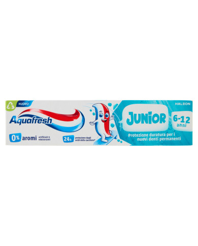 AQUAFRESH DENT B JUNIOR 6-12 ANNI 50ML